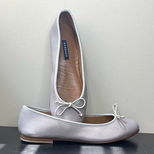 Margaux Demi Ballet Flat Dove Gray Leather EU 42W Made in Spain